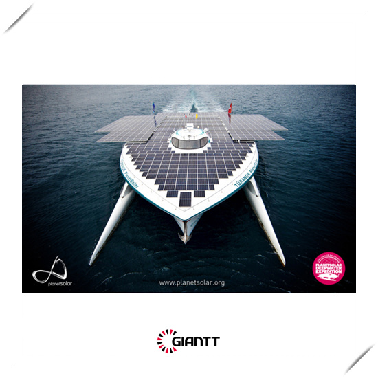 세계최대 규모 태양전지 보트 MS 투라노르 플래닛 솔라