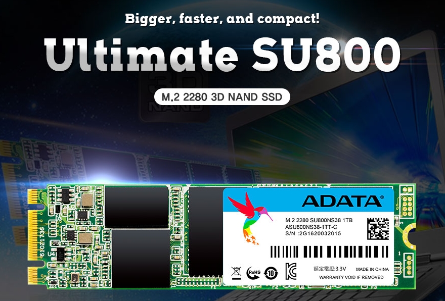 ADATA SU800 M.2 SSD 256GB STCOM에 적용된 SLC캐싱과 D램캐시 란?